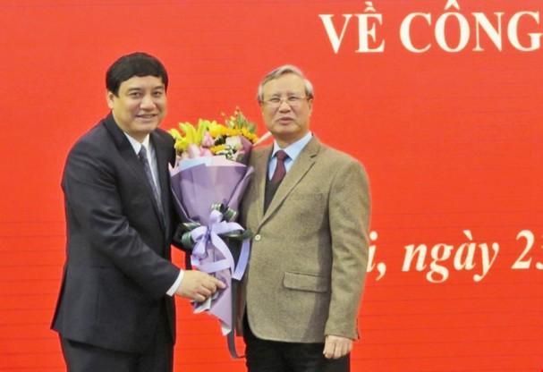 Đồng chí Nguyễn Đắc Vinh giữ chức Phó Chánh Văn phòng Trung ương Đảng.