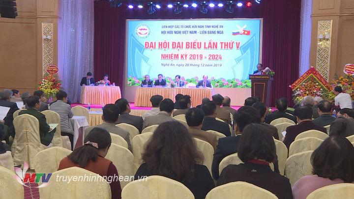 Hội hữu nghị Việt- Nga tỉnh Nghệ An Đại hội nhiệm kỳ 2019-2024