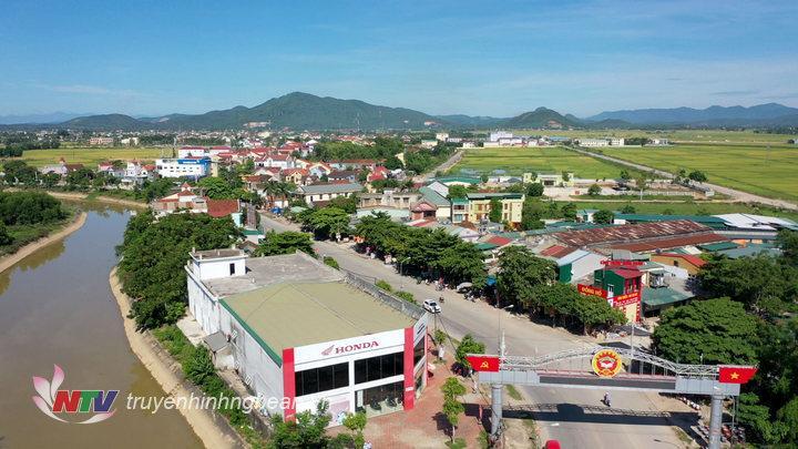 Thị trấn Yên Thành đạt 9/9 tiêu chí xây dựng huyện NTM.