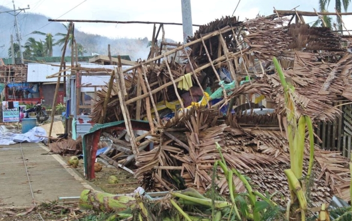 Philippines tan hoang sau siêu bão. (Ảnh: Reuters)