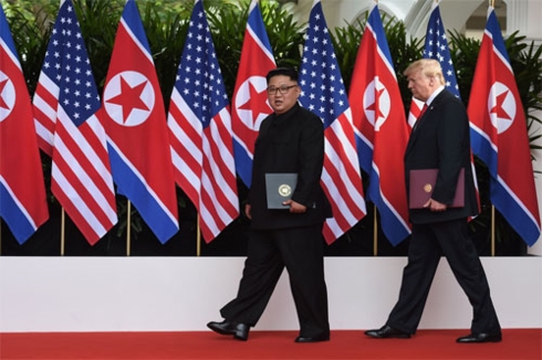 Cuộc gặp Thượng đỉnh Mỹ- Triều tại Singapore tháng 6/2018