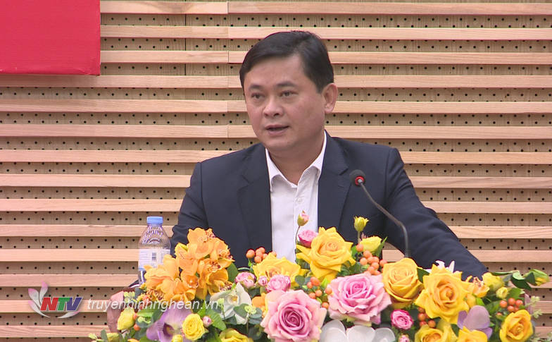 Chủ tịch UBND tỉnh Thái Thanh Quý phát biểu chỉ đạo tại hội nghị.