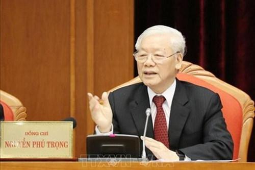 Tổng Bí thư, Chủ tịch nước Nguyễn Phú Trọng. 