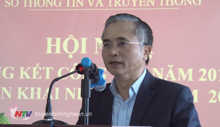 Phó Chủ tịch UBND tỉnh Lê Ngọc Hoa phát biểu chỉ đạo tại hội nghị.
