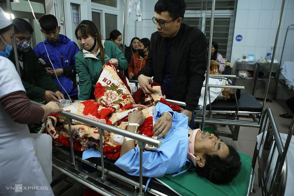 Bệnh nhân cấp cứu tại bệnh viện 115 Nghệ An.