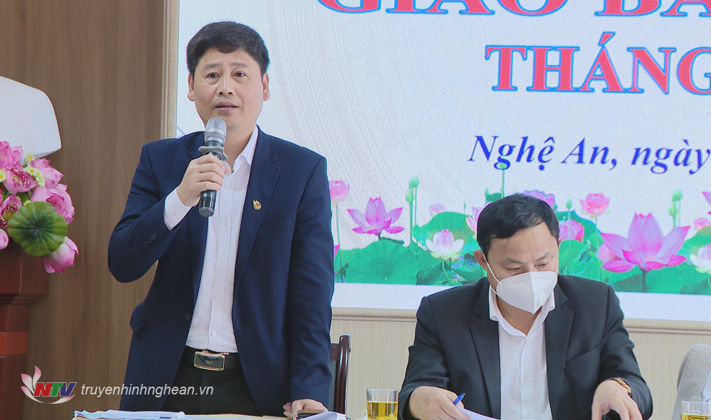 Đồng chí Trần Minh Ngọc - Giám đốc Đài PTTH Nghệ An, Chủ tịch Hội Nhà báo tỉnh 