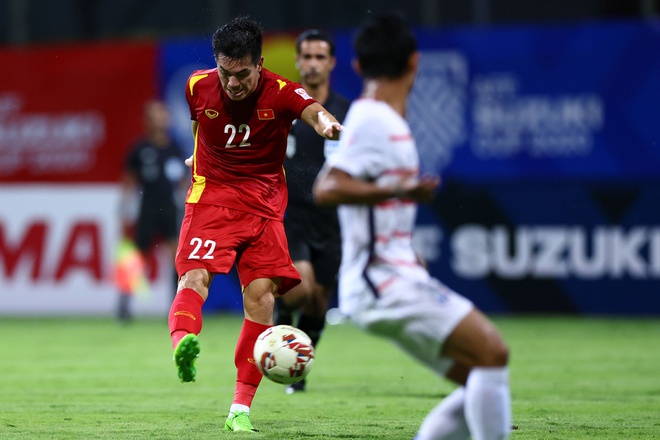 Tiến Linh dẫn đầu Đông Nam Á ở cuộc đua bình chọn Quả bóng Vàng châu Á 2021. Ảnh: AFF Cup