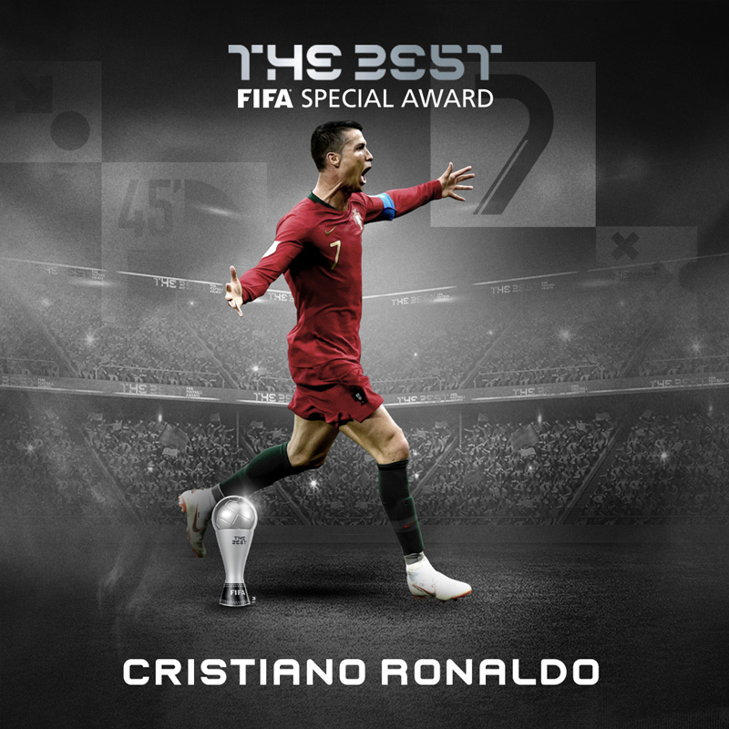 Ronaldo nhận danh hiệu đặc biệt từ FIFA
