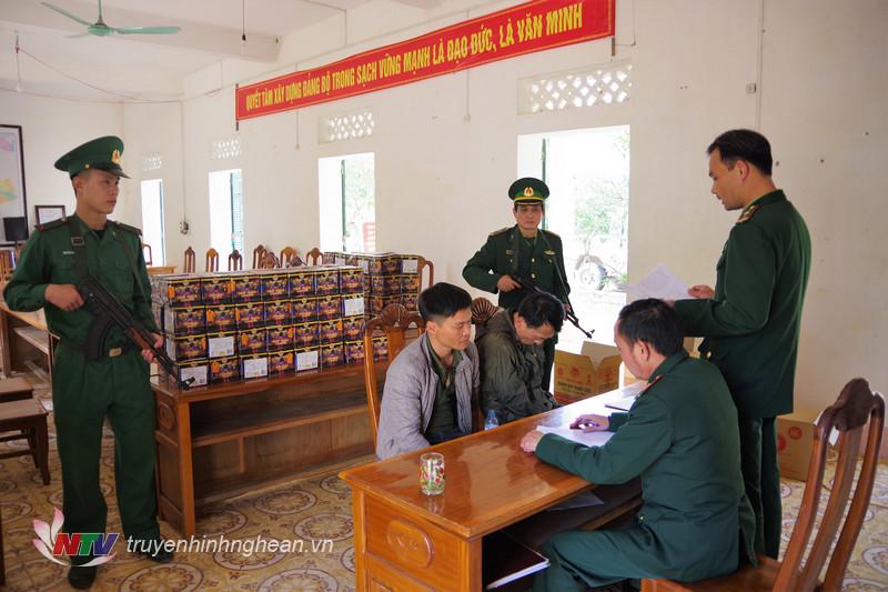 Trong dịp Tết, BĐBP Nghệ An đã bắt giữ trên 140kg pháo các loại.