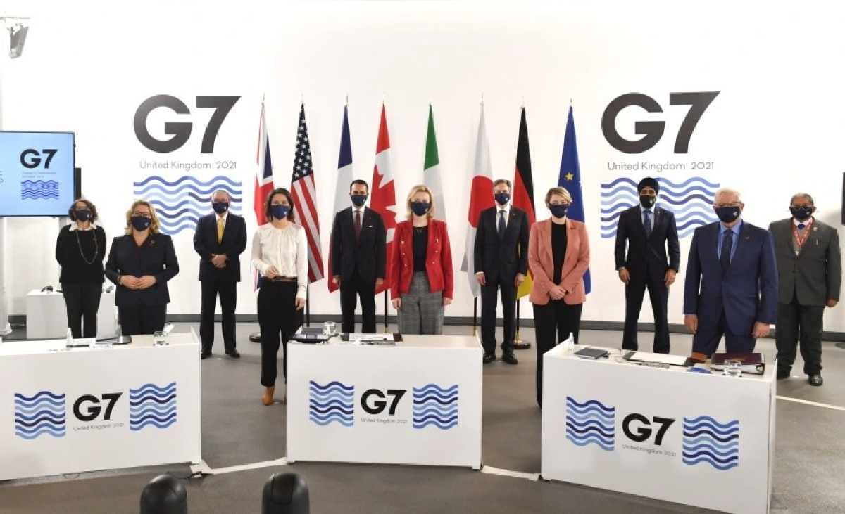Các quan chức G7 lên tiếng cảnh báo Nga nếu tấn công Ukraine. Ảnh Getty Images.