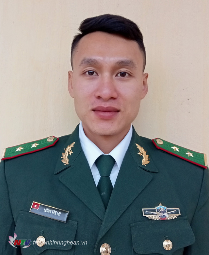 Chân dung Trung úy Lương Văn Lợi, Đồn Biên phòng Keng Đu, BĐBP Nghệ An