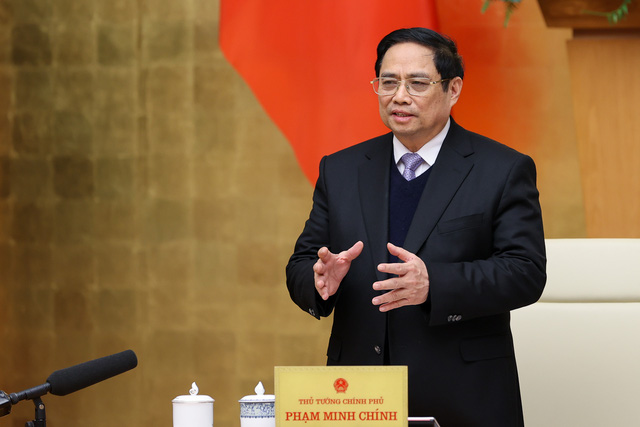 Thủ tướng Phạm Minh Chính nhấn mạnh: Chính sách đã ban hành thì phải thực hiện nghiêm túc, thống nhất, nhất quán trên toàn quốc, “không có lý do gì để các địa phương ban hành các quy định trái với quy định chung”. 