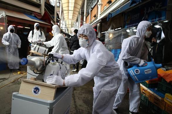 Hàn Quốc thêm 7 ca tử vong, 599 ca nhiễm mới virus SARS-CoV-2 trong 1 ngày