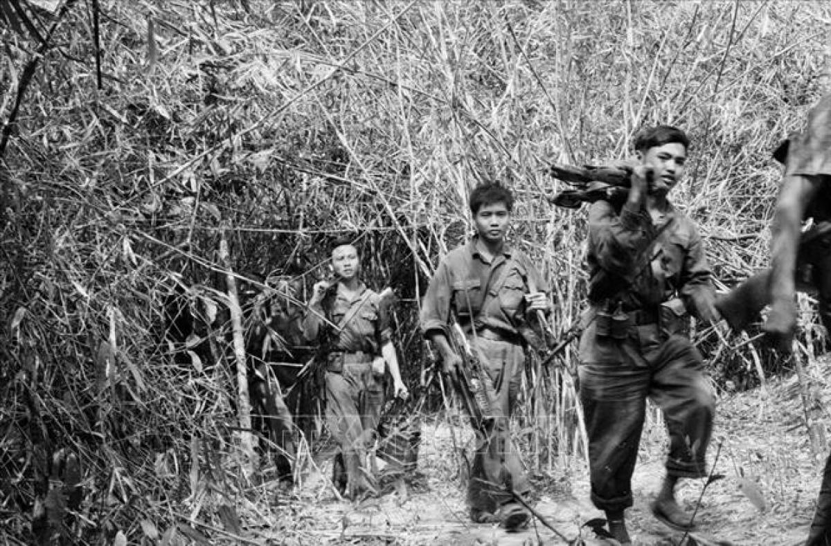 Tròn nửa thế kỉ đã trôi qua, song chiến thắng Đường 9 - Nam Lào 1971 sẽ còn được ghi nhớ mãi. Ảnh: TTXVN. 