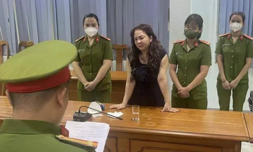 Bà Nguyễn Phương Hằng bị bắt tạm giam (ảnh TL)