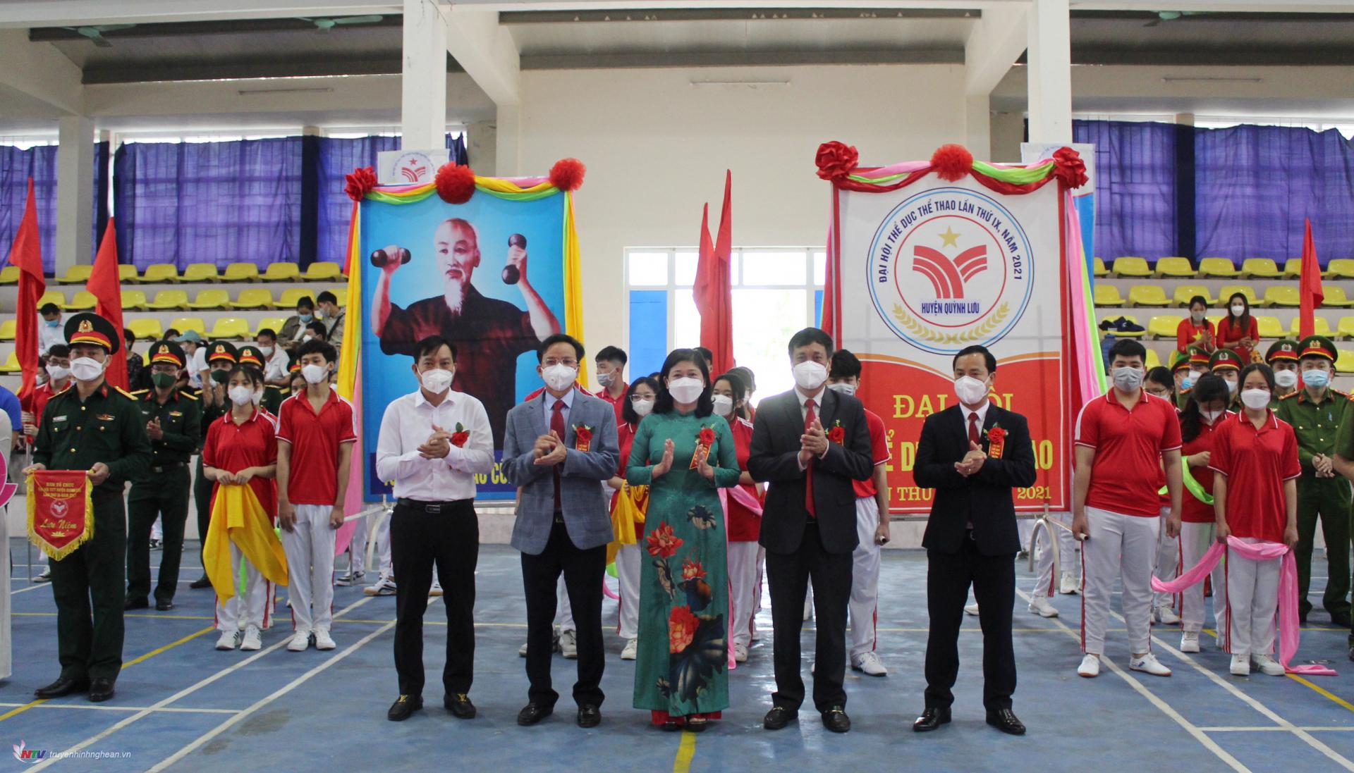 Gần 500 lượt VĐV tham gia Đại hội Thể dục Thể thao huyện Quỳnh Lưu lần thứ IX