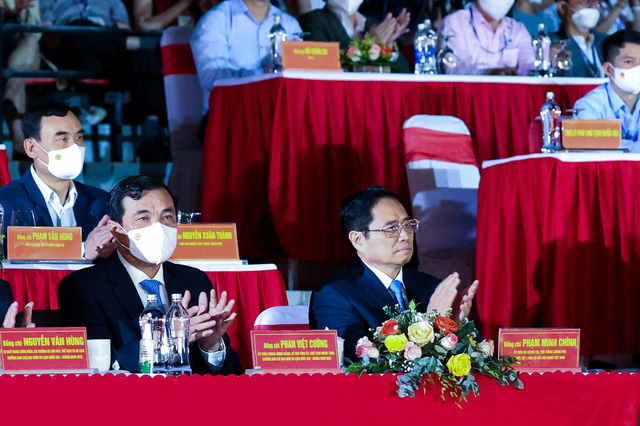 Thủ tướng dự lễ lễ khai mạc Năm Du lịch quốc gia 2022 với chủ đề “Quảng Nam - Điểm đến du lịch xanh”.