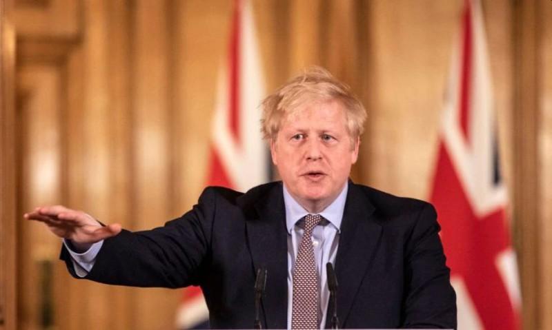 Thủ tướng Anh Boris Johnson. Ảnh: AP