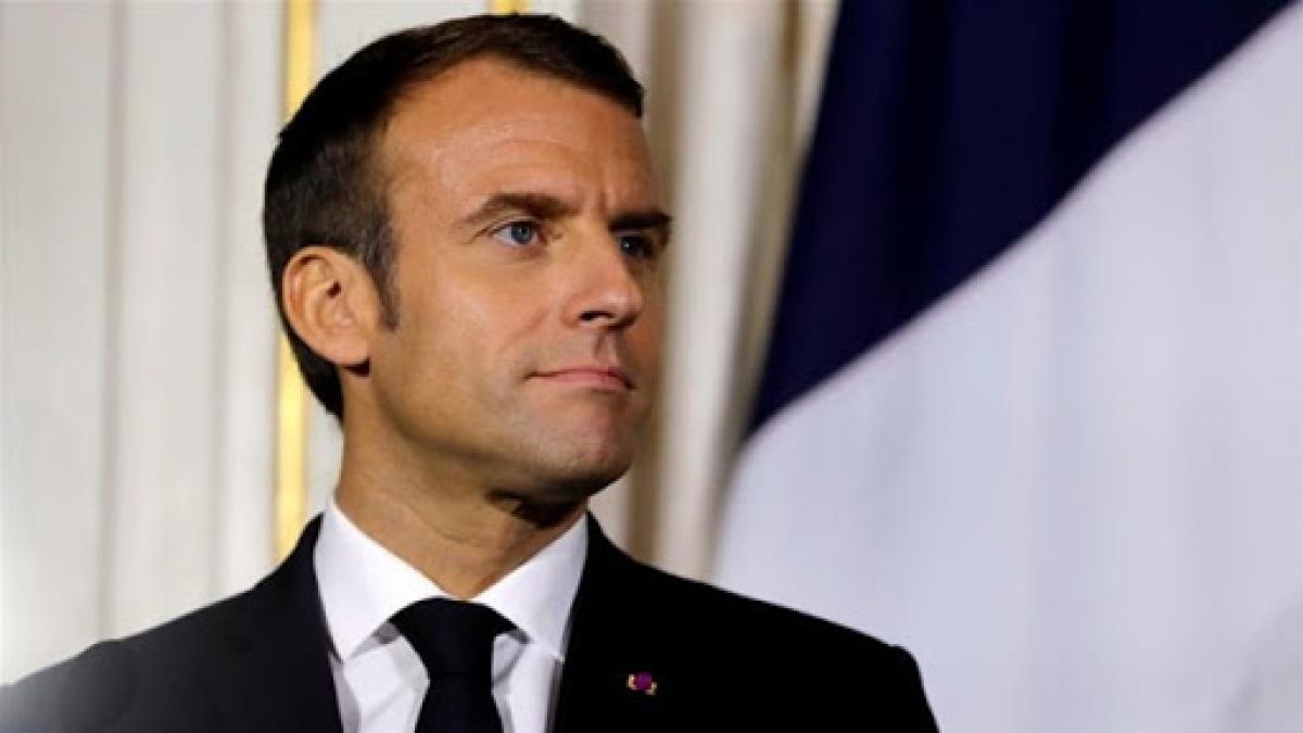 Tổng thống Emmanuel Macron. Ảnh: Reuters