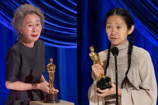 Kết quả Oscar 2021: Chiến thắng lịch sử của những người phụ nữ châu Á