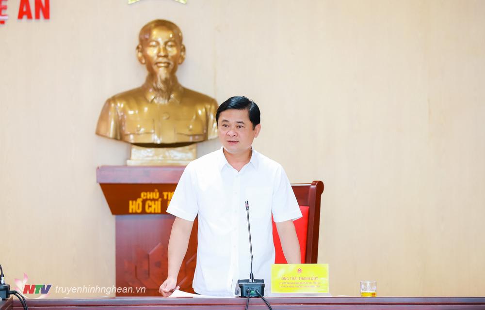 Bí thư Tỉnh ủy Thái Thanh Quý - Chủ tịch HĐND tỉnh kết luận phiên họp.