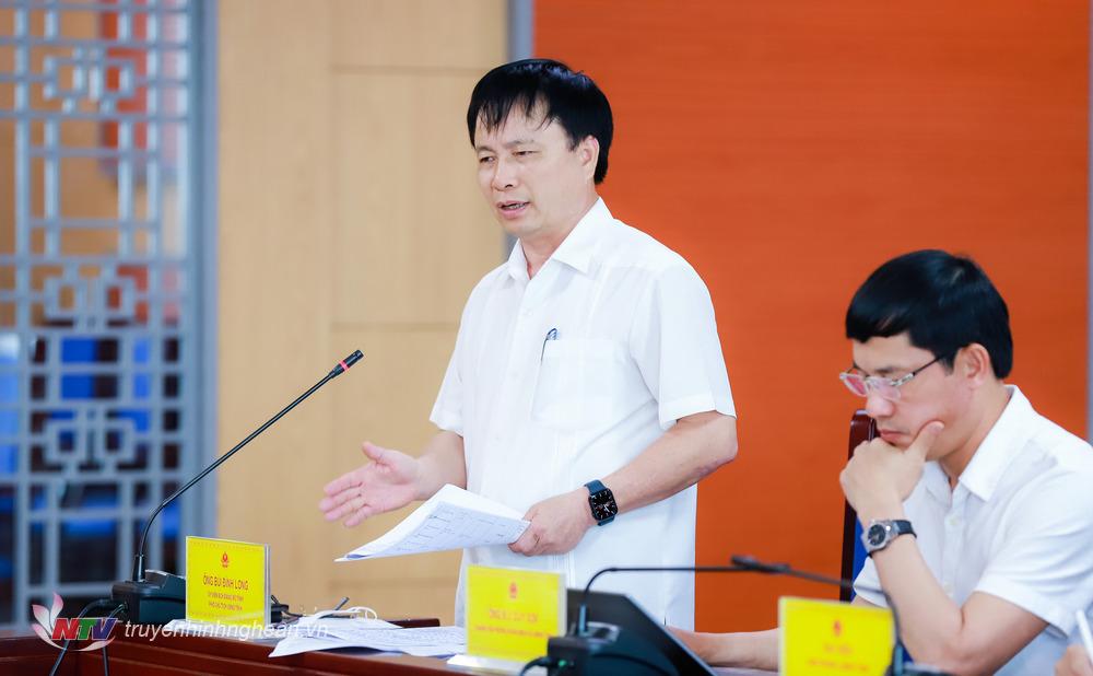 Phó Chủ tịch UBND tỉnh Bùi Đình Long làm rõ một số nội dung liên quan đến chính sách cho giáo viên mầm non. 