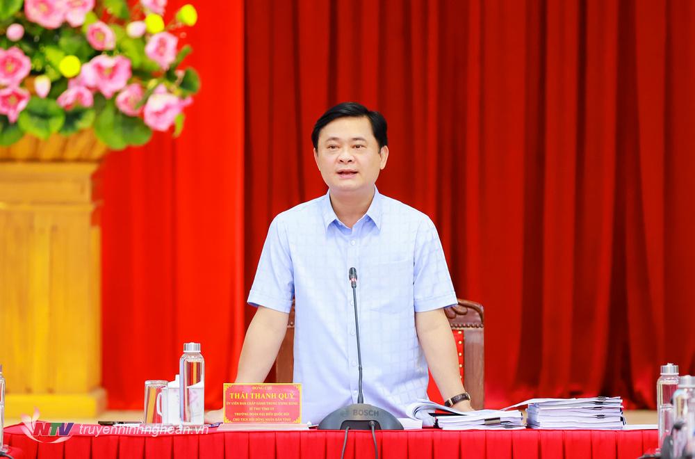 Bí thư Tỉnh ủy Nghệ An phát biểu kết luận về Đề án “Địa chí tỉnh Nghệ An đương đại. 