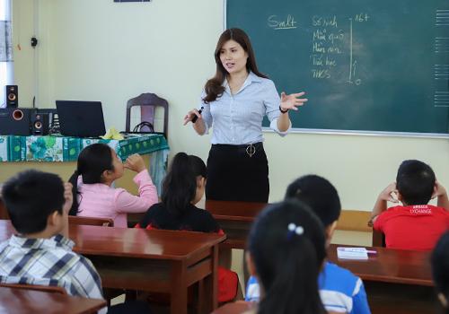 Một lớp học phòng chống xâm hại miễn phí của cô giáo ở Đà Nẵng.