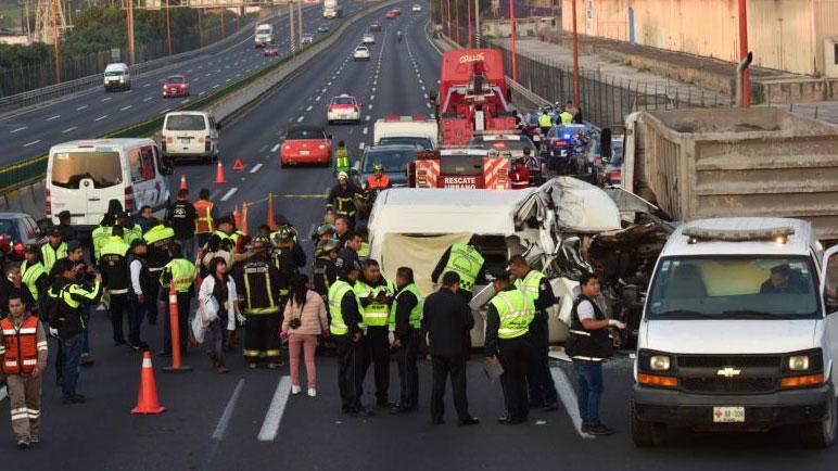 Một vụ tai nạn giao thông tại Mexico. Ảnh minh họa.