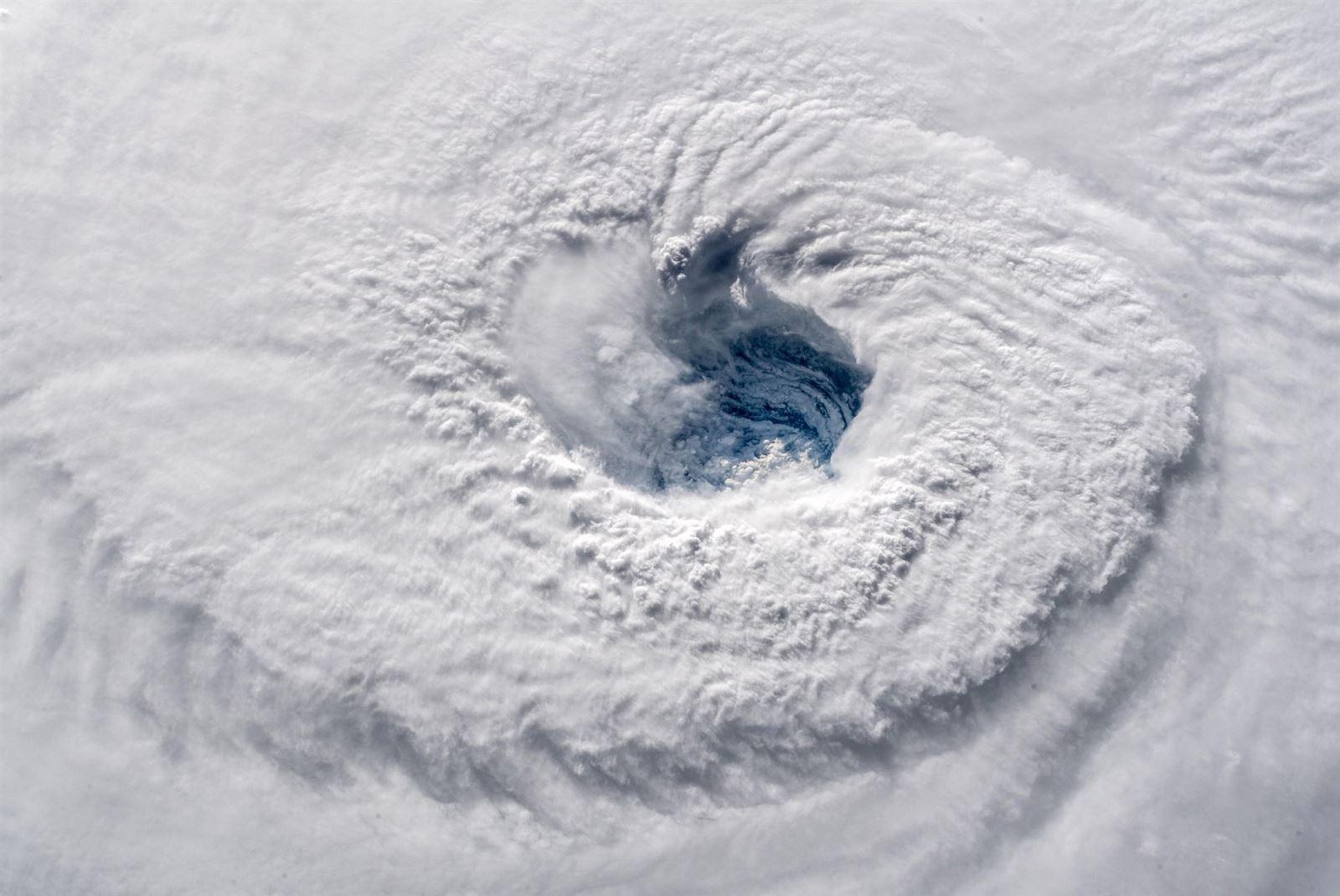 Mắt bão Florence hình thành ở vùng biển Đại Tây Dương ngày 12/9/2018. Ảnh: Getty Images