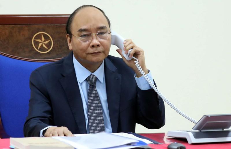 Thủ tướng Chính phủ Nguyễn Xuân Phúc có cuộc điện đàm với Tổng thống Hoa Kỳ Donald Trump.