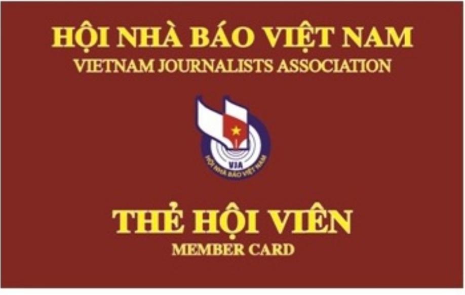 Tổ chức đổi, cấp thẻ hội viên Hội Nhà báo Việt Nam giai đoạn 2021-2026