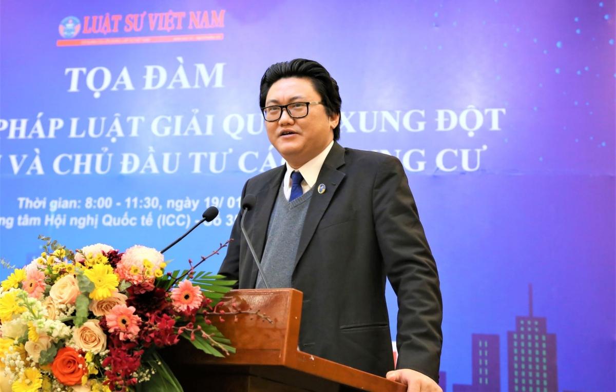 Luật sư Hoàng Tùng - Trưởng Văn phòng Luật sư Trung Hòa, đoàn luật sư TP Hà Nội. 