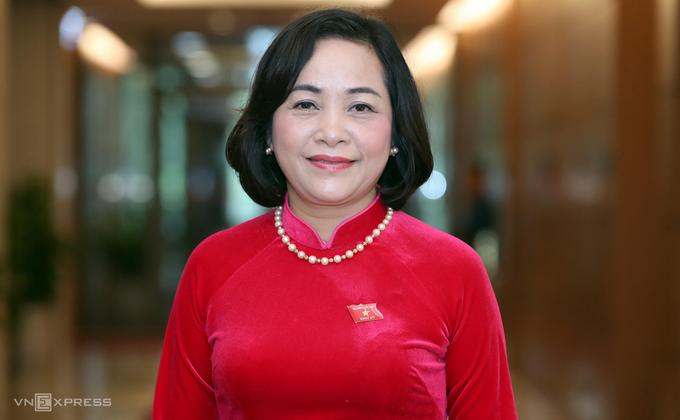 Bà Nguyễn Thị Thanh, Ủy viên Trung ương Đảng, Ủy viên Ủy ban Thường vụ Quốc hội, Trưởng Ban Công tác đại biểu. 