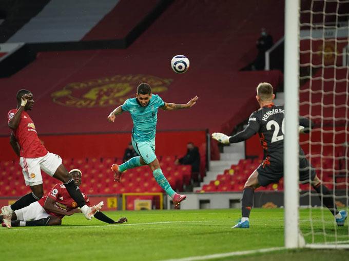 Firmino ghi liền 2 bàn để đưa Liverpool vượt lên dẫn 3-1