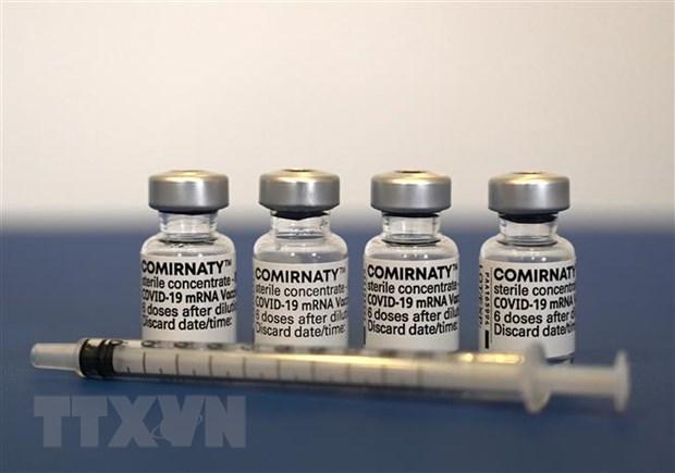 Vaccine ngừa COVID-19 của Pfizer-BioNTech. 