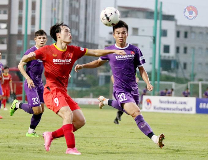 HLV Park Hang Seo thử nghiệm đa số cầu thủ Việt Nam - Ảnh: VFF