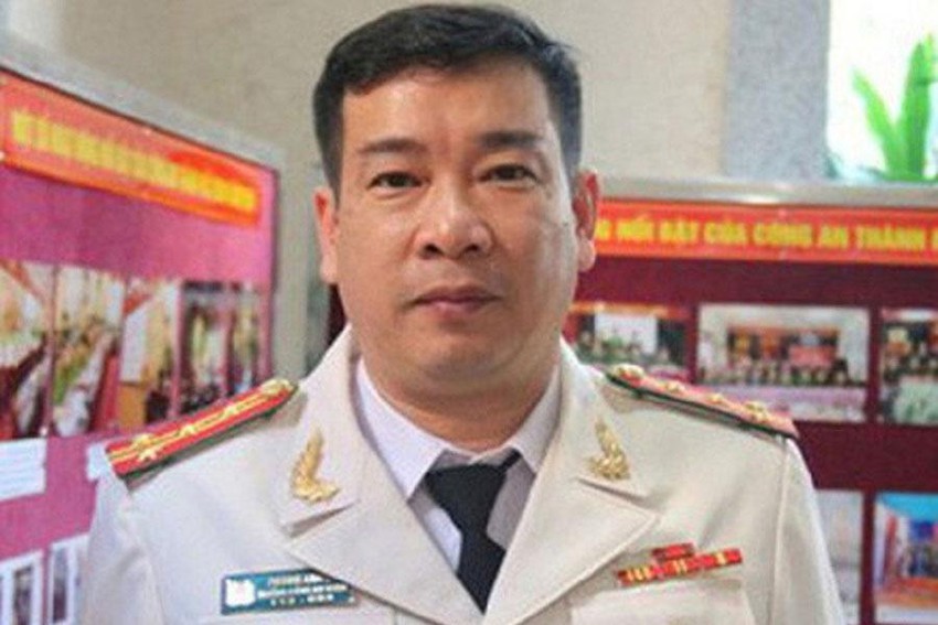 Cựu trưởng Công an quận Tây Hồ Phùng Anh Lê. Ảnh: PB