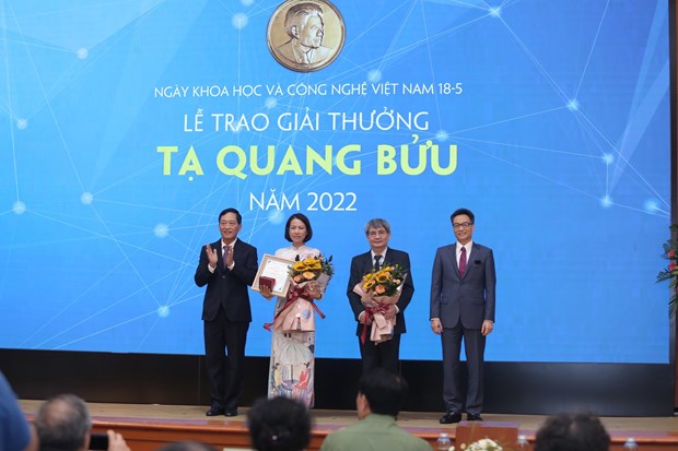 Giải thưởng Tạ Quang Bửu 2022 chính thức có chủ nhân