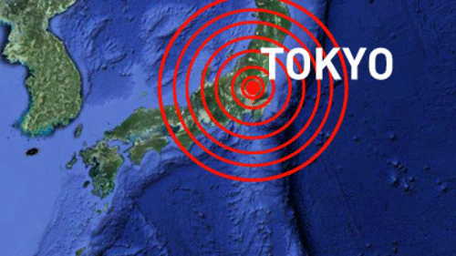 Động đất mạnh rung chuyển Tokyo