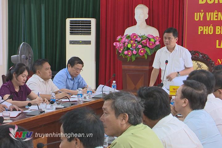 Chủ tịch UBND tỉnh Thái Thanh Quý phát biểu kết luận