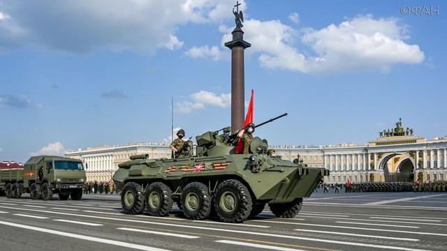 Các loại xe thiết giáp hiện đại của Nga. Ảnh: Kremlin.us
