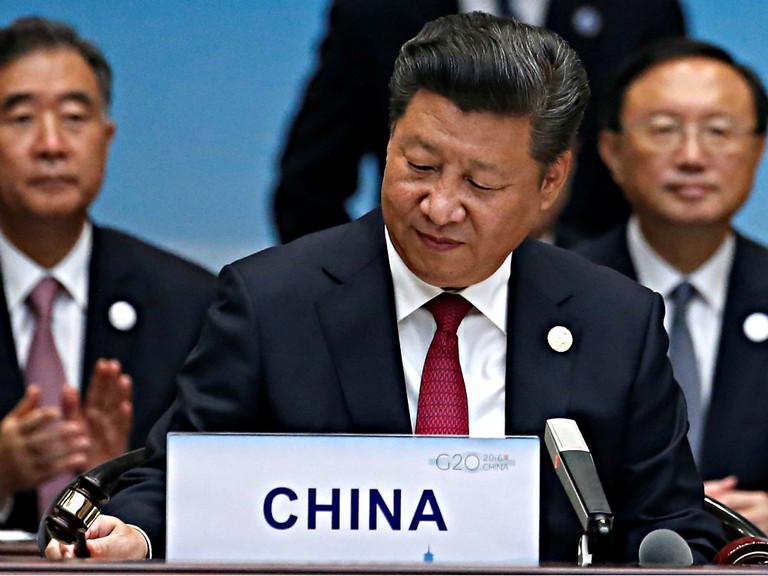  Chủ tịch Trung Quốc Tập Cận Bình ở hội nghị thượng đỉnh G20. (ảnh: Reuters)