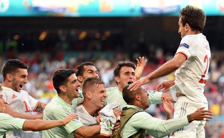So tài tới hiệp phụ, Tây Ban Nha thắng Croatia trong trận đấu hay nhất EURO 2020