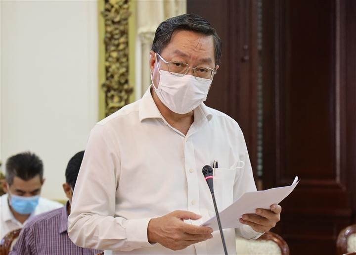 Ông Nguyễn Tấn Bỉnh, Giám đốc Sở Y tế TP.HCM. 
