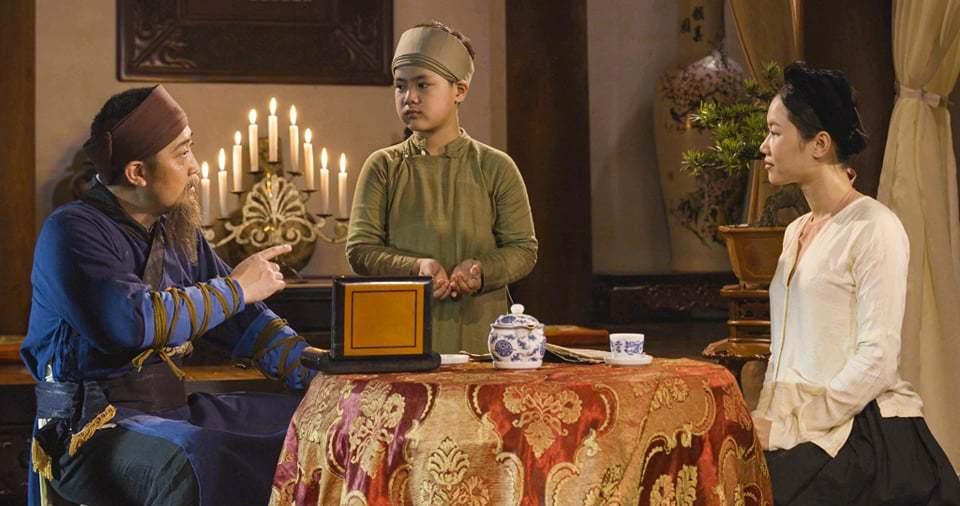 Một cảnh trong phần 1 của phim, khi Nguyễn Du mới 6 tuổi.