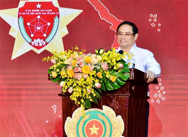 Thủ tướng Phạm Minh Chính phát biểu tại hội nghị. (Ảnh: VGP)