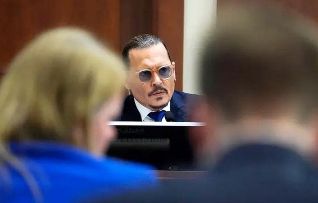 Johnny Depp trong phiên tòa mới đây.