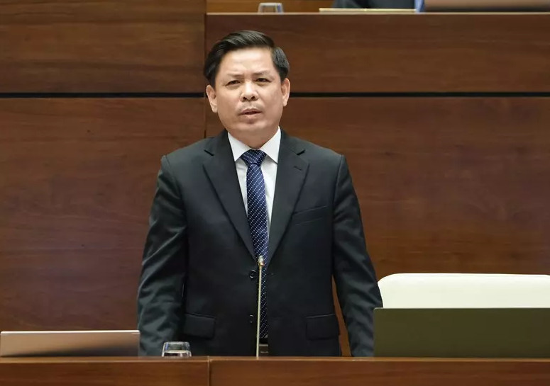 Bộ trưởng GTVT Nguyễn Văn Thể. Ảnh: Quốc hội