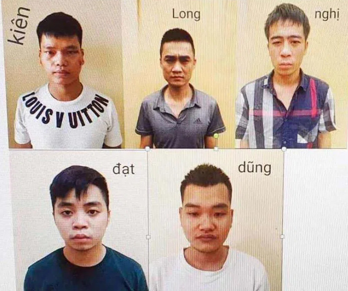 5 đối tượng bị truy nã do trốn khỏi nơi giam giữ